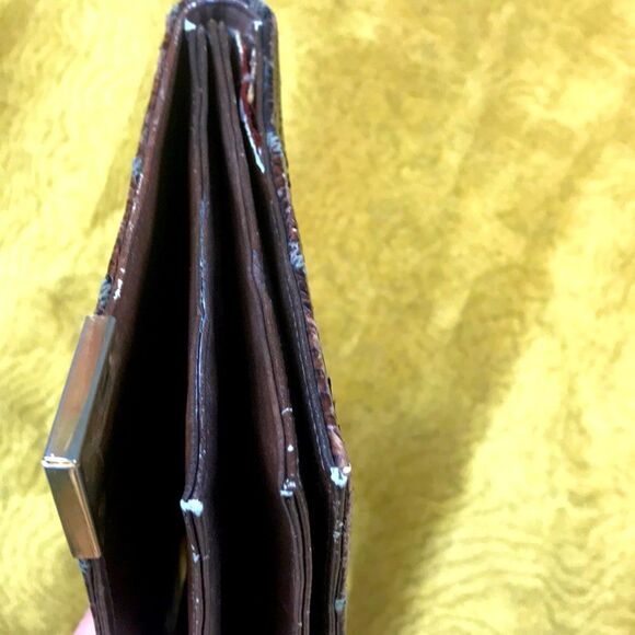 VTG Bogs By Varon Pithon & Snakeskin Clutch Women Bag - Picture 11 of 12